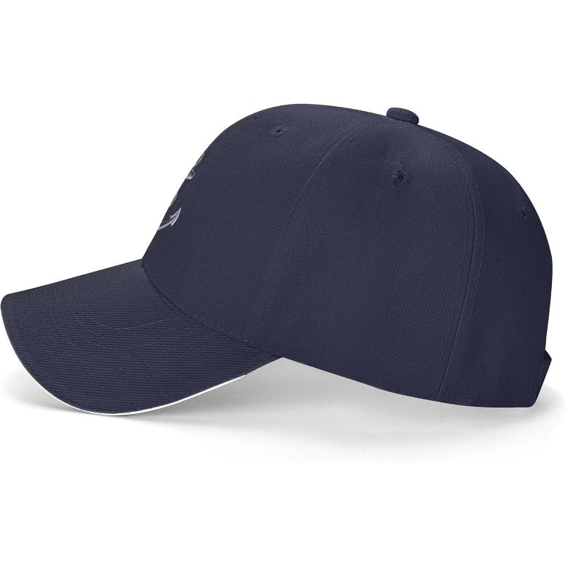 Nautical Knot Anchor Baseball Cap Men Women Adjustable Peaked Sandwich Dad Hats Golf Hat