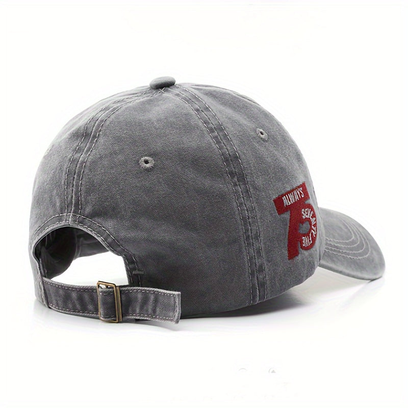Set of 6 Trendy Embroidered Caps - Lightweight, Uv-Resistant, Sweat-Absorbing, Adjustable, Gender-Neutral Outdoor Hat for Hiking, Traveling, Sports, And Daily Use - Ideal for Both Men And Women